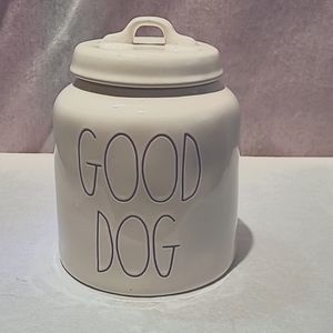 Rae Dunn Good Dog Medium Canister Brand new